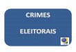 CRIMES ELEITORAIS - TRE-RJ | Tribunal Regional Eleitoraltre-rj.gov.br/eje/gecoi_arquivos/arq_135730.pdf · LEI DA FICHA LIMPA E SEUS EFEITOS NO PROCESSO ELEITORAL Art. 16, da CRFB