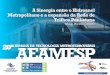 A Sinergia entre o Hidroanel Metropolitano e a expansão da ... · A Sinergia entre o Hidroanel Metropolitano e a expansão da Rede de Trilhos Paulistana . ESTE TRABALHO FOI SELECIONADO