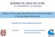 SEMANA DEL AGUA EN LA PAZelaguaenlapaz.mx/wp-content/uploads/2017/07/6-Arsénico-As-en-ag… · agua subterránea, a través de la medición in situ de parámetros fisicoquímicos