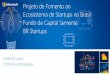 Projeto de Fomento ao Ecossistema de Startups no Brasil ... ¢â‚¬¢ J£Œ possuir receita anual entre R$ 60