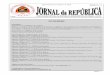 SUMÁRIO...Jornal da República Série I, N. 2 Quarta-Feira, 8 de Janeiro de Página 2020 3 $ 8.00 PUBLICAÇÃO OFICIAL DA REPÚBLICA DEMOCRÁTICA DE TIMOR - LESTE Quarta-Feira, 8