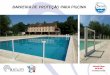 BARREIRA DE PROTEÇÃO PARA PISCINA · A barreira de piscina SP01 recebe um enchimento transparente de 6 mm (plástico ou vidros laminados), ou barras ... vidro temperado de 8 mm