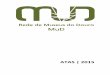 ATAS | 2015 - Museu do Douro · fotografias, carta de princípios, atas dos encontros de museus e formulário de adesão à MuD. Foram entregues ao município de Murça e Freixo de