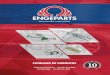 Engeparts – Inovando Conceitos – A Engeparts tem como ...engeparts.com.br/catalogo/catalogo2017.pdf · engeparts inovando conceitos catÁlogo de produtos mÁquinas de vidro -