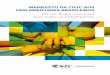 MANIFESTO DA CNTC AOS PARLAMENTARES BRASILEIROS · Conteúdo adaptado a partir do documento original “Manifesto da CNTC aos Futuros Governantes – Por um Brasil mais justo para