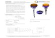 Chave de Nível Tipo Condutiva CT-CC - 00361 Sensores para · PDF file 2020-05-29 · Chave de Nível Tipo Condutiva Sensores para Unidade Eletrônica Remota CT-CC - 00361 CARACTERÍSTICAS