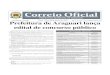 Terça - feira, 06 de março de 2012 Prefeitura de Araguari ... · Realização da Prova Objetiva 03/06/2012 Divulgação do gabarito da Prova Objetiva (a partir das 12 horas) 05/06/2012