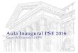 Aula Inaugural PSE 2016 - coordest.ufpr.br€¦ · Aula Inaugural PSE 2016 Curso de Estatística UFPR. Estatística. ... Salas de aula do PSE Bloco PA - Sala PA02 D C Shopping Lojas