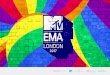 A música é o coração da MTV - Viacom...O EMA é a premiação da MTV, que celebra os artistas, músicas e clipes mais populares da Europa. Os fãs europeus de música se fazem