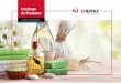 Catálogo de Produtos - Chemax · CATÁLOGO OO COCO OSANITO C om experiência adquirida desde 1998, nós da Chemax temos o orgulho de ser uma empresa 100% nacional, atuando com qualidade