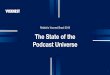 Podcast Universe Relatório Voxnest Brasil 2019 The State ... · em junho pelo Interactive Advertising Bureau (IAB) revela que anúncios “baked-in”, ou seja, aqueles que são