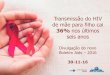 Transmissão do HIV de mãe para filho caiportalarquivos.saude.gov.br/images/pdf/2016/novembro/30/01-12-20… · Ampliação da testagem no pré-natal e reforço na oferta de medicação