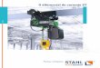 O diferencial de corrente ST - STAHL CraneSystems · Ele é potente, fiável e simples, no que diz respeito a manutenção e consumo de energia. A produção em série controlada