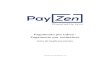 Guia de implementação - Documentation PayZen · suporte@payzen.com.br. Entrar em contato com o suporte Para perguntas técnicas ou solicitação de assistência, nossos serviços
