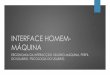 INTERFACE HOMEM- MÁQUINA · 2018-09-30 · Objectivos. Ergonomia-Software 1. Desenhar aplicativos que se adaptem às diferentes tarefas e habilidades do ser humano ante um computador