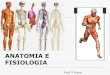 ANATOMIA E FISIOLOGIA...ANATOMIA E FISIOLOGIA Prof.ª Karin oAnatomia: do Grego ANA, “partes”, mais TEMNEIN, “cortar”. DEFINIÇÕES o Anatomia - é a ciência que estuda, macro