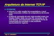 Arquitetura da Internet TCP/IP - UFSCsilveira/INE5602/Laminas/INE5602Aula12.pdf · 2006-08-08 · Cap. 9 —INTERNET 8 Nível Físico (802.2, 802.3, FDDI, etc.) Nível de Rede (IP)