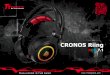 CRONOS Riing RGB 71 EDM - br. CRONOS Riing 7.1 | Gaming Headset CRONOS The CRONOS Riing RGB gaming headset