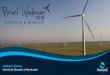 Hudson Souza · 69 aerogeradores - Nordex/Acciona AW 125 / 3.0 Início das operações em outubro de 2016. Futuros investimentos + 60 MW Expansão do Complexo Eólico Lagoa do Barro