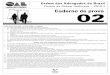 Leia com atenção as instruções a seguirestaticog1.globo.com/2010/09/prova02.pdf · 2010-09-28 · Ordem dos Advogados do Brasil Exame de Ordem Unificado – 2010.2 Caderno de