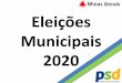 Minas Gerais Eleições Municipais · 1º DE JUNHO TSE divulgará o quantitativo de eleitores por município, para fins do cálculo do limite de gastos e do número de contratações