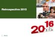 Retrospectiva 2015 - Reag Retrospectiva 2015. 2 2015: pagando a conta 2015 foi o ano em que os brasileiros