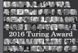 2016 Turing Award - Centro Federal de Educação ... · 2016 Turing Award Tim Berners-Lee Um prêmio Turing que todos podem entender Geraldo Xexéo, D.Sc. Departamento de Ciência