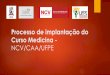 Curso Medicina do NCV/CAA/UFPE · INOVASUS (Qualisensi) ... tutorial Suporte à avaliação formativa - Avaliações semanais - Feedbacks Diversidade de ambientes de aprendizagem