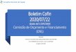 Boletim Cofin 2020/07/22conselho.saude.gov.br/images/comissoes/cofin/boletim/Boletim_202… · Boletim Cofin/CNS - Resumo Executivo • 1) Conforme Tabela 1 e Gráficos 1-A a 1-D,