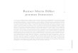 Rainer Maria Rilke: poemas franceses - COREcore.ac.uk/download/pdf/80529657.pdfRainer Maria Rilke: poemas franceses Jorge Esquinca 91 L a C o L mena 76, octubre-diciembre 2012 Rainer