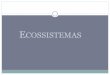 Ecossistemas - portalidea.com.br€¦ · Ecossistemas Um conjunto de seres vivos que interagem entre si e com o meio natural de forma equilibrada, por meio da reciclagem de matéria