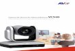 Sistema de câmera de videoconferência VC520...Sistema profissional de videocolaboração para salas de reuniões médias e grandes, USB e plug-and-play. O AVer VC520 quebra a regra