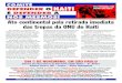 COMITÊ DEFENDER O HAITI TROPAS DO HAITI! É DEFENDER A€¦ · Comitê Defender o Haiti é defender a nós mesmos! Contato: foratropashaiti@uol.com.br. Em 25 de agosto de 2011 uma