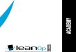 ACADEMY - leanop.comleanop.com/cms/wp-content/uploads/2020/04/LeanOp... · Lean no Desenvolvimento do Produto - Fluxo ... Fluxo Metod o l o g i a Ponto de Venda Centro de distribuição