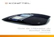 Guia de Utilizador do Konftel 300M...B OmniSound® HD – Som ideal Ao incorporar áudio duplex total, a tecnologia de áudio patenteada OmniSound® garante que o som da conferência
