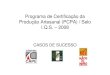 Programa de Certificação da Produção Artesanal (PCPA ...€¦ · Brasil, buscando a ampliação de sua cultura empreendedora, aliada à consciência de cidadania fundamentada
