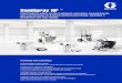 300788PT SaniSpray HP · Apresentamos o SaniSpray HP da Graco O primeiro equipamento airless de alto rendimento concebido especificamente para os seus trabalhos de limpeza, desinfeção