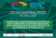 Forum 2019 V7 - wasteexpo.com.br · * Ao final do painel será celebrado Protocolo de Intenções entre a SIMA e o CONSIMARES. ... Apresentação do M.T.R e SINIR / SELUR: Apresentação