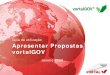Guia de utilização Apresentar Propostas vortalGOV · 2020. 5. 15. · • Em resposta: procedimentos (PPA’s) com propostas em preparação que ainda não foram disponibilizadas