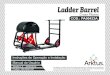 Ladder Barrel - SmartBR · 2015. 8. 6. · LADDER BARREL CROSS PILATES, um equipamento de alta qualidade, produzido em aço carbono 1020, aço inóx 304 e madeira maciça. A estrutura