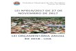 LEI Nº019/2017 DE 27 DE NOVEMBRO DE 2017...recursos de cada uma das Unidades Gestoras da Administração Municipal de SÃO DESIDÉRIO para o exercício de 2018, foi elaborado com