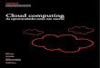 As oportunidades estão nas nuvens · 2017. 6. 12. · Oportunidades e desafios 6 Roadmap 11 Conclusão 13. Advisor Cloud computing 3 Contexto Mesmo já não sendo mais uma novidade,