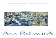 Organização e Coordenação Editorialfaculdadeasa.com.br/.../uploads/2020/04/Revista_AsaPalavra_29_20… · A cultura de Ur antecipava a do Egito, da Assíria, da Fenícia e a da