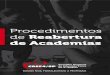 Procedimentos de Reabertura de Academias 2020. 4. 17.¢  Procedimentos de Reabertura das Academias sugerimos