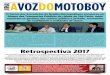 Retrospectiva 2017 - Jornal A Voz do MotoboyQuantia a ser paga esse ano é menor que a de 2007. Diminuição se deu por vários fatores, entre eles, gestão contínua do SindimotoSP