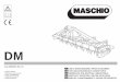 Cod. 00553095 / Rev. 01 DM · 2016. 2. 15. · it gb de fr es cod. 00553095 / rev. 01 dm uso e manutenzione / parti di ricambio use and maintenance / spare parts gebrauch und wartung