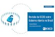 Revisão da OCDE sobre Goberno Aberto no Brasil · Recomendação do Conselho da OCDE sobre Governo Aberto (2017) Aprovado em 2017 como o primeiro instrumento legal internacionalmente