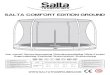 SALTA COMFORT EDITION GROUND Salta Trampolines recommends securing the trampoline by use of anchors