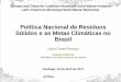 Política Nacional de Resíduos Sólidos e as Metas ...ccap.org/assets/Lucio-Costa-Proenca-Brazils... · Política Nacional de Resíduos Sólidos e as Metas Climáticas no Brasil