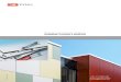 Fixações para fachada ventilada Qualidade, inovação e eficiência · PDF file 2020. 7. 7. · Para que o painel se possa mover no seu próprio plano, SFS intec recomenda a utilização